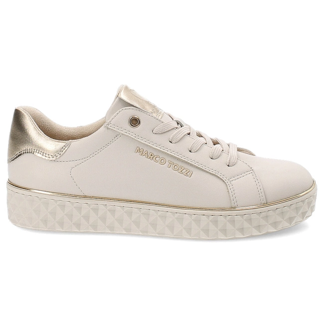 Sneakersy MARCO TOZZI - 2-23705-41 402 Cream Comb