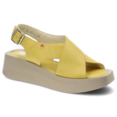 Sandały NESSI - 22187 Żółty 123