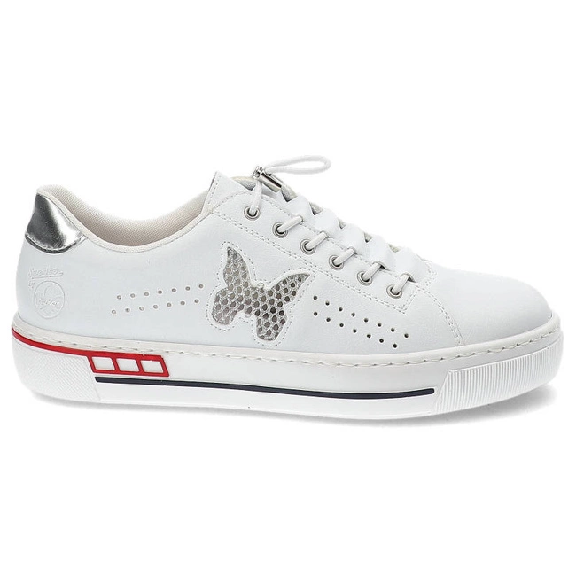 Sneakersy RIEKER - L8857-80 White